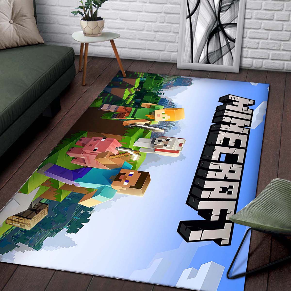 Tapis Minecraft Area décoration M301010 – Image 2