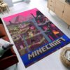 Tapis Minecraft Area Rug Video Game 257541