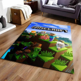 Tapis Minecraft personnages 1001