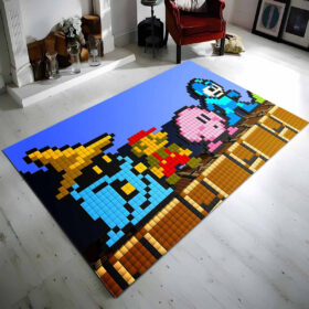 Tapis Minecraft personnages 1010