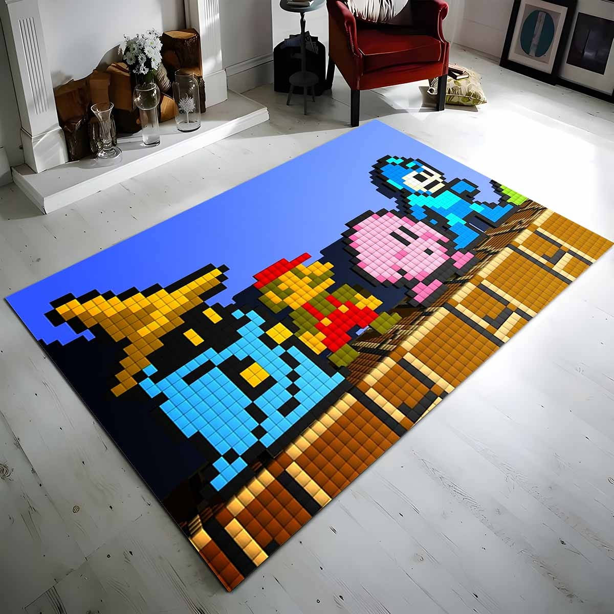 Tapis Minecraft personnages 1010