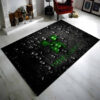 Tapis Minecraft Creeper visage 3