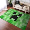 Tapis Minecraft Creeper Videospiel