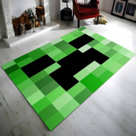 Tapis Minecraft Creeper Videospiel