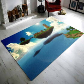 Tapis Minecraft biome de l&rsquo;End îles de l&rsquo;End mod Aether