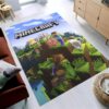 Tapis Minecraft De01 personnages