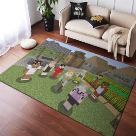Tapis Minecraft décoration 10119