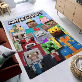 Tapis Minecraft décoration M30105