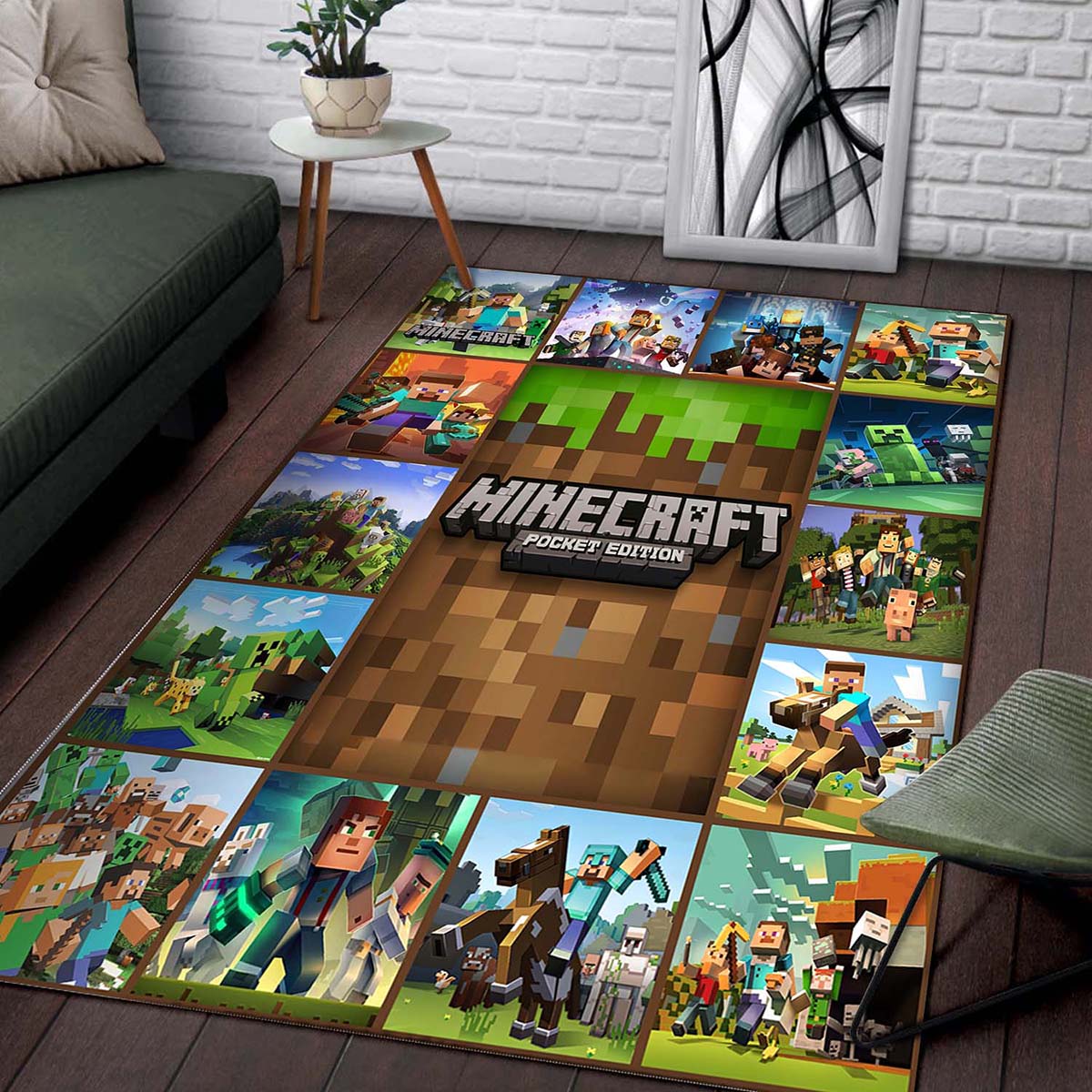 Tapis Minecraft Dekorationsideen – Image 2