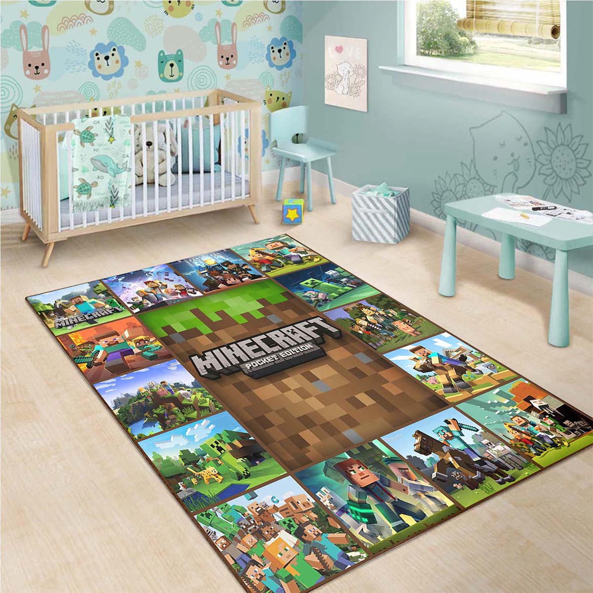 Tapis Minecraft Dekorationsideen – Image 3