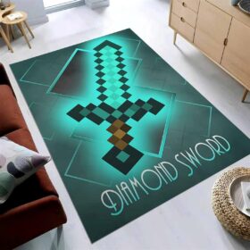Tapis Minecraft Diamond