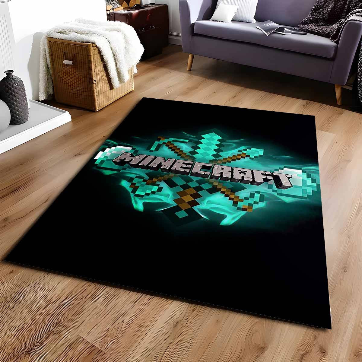 Tapis Minecraft outils de base