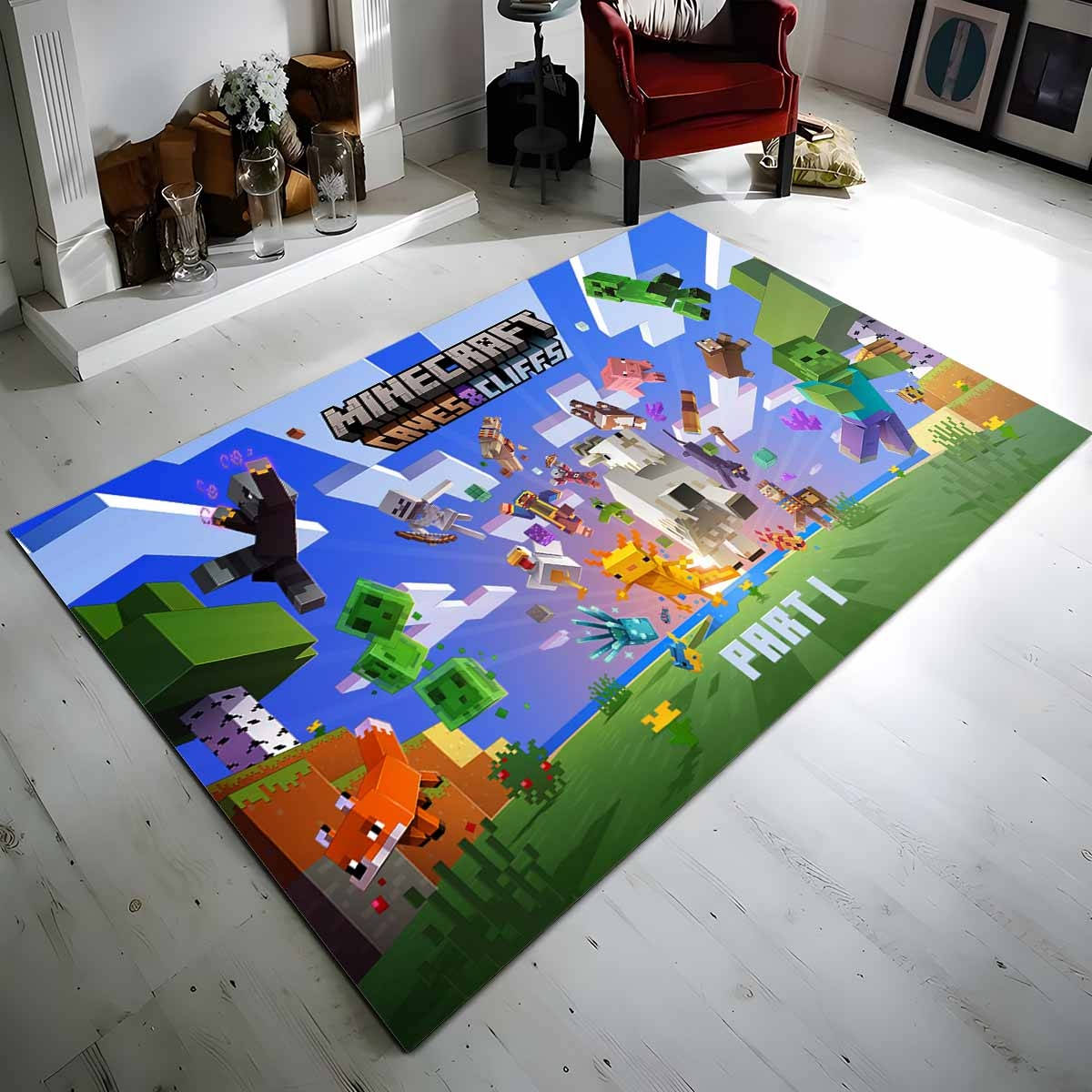 Tapis Minecraft Hhlen et Klippen Teil 1