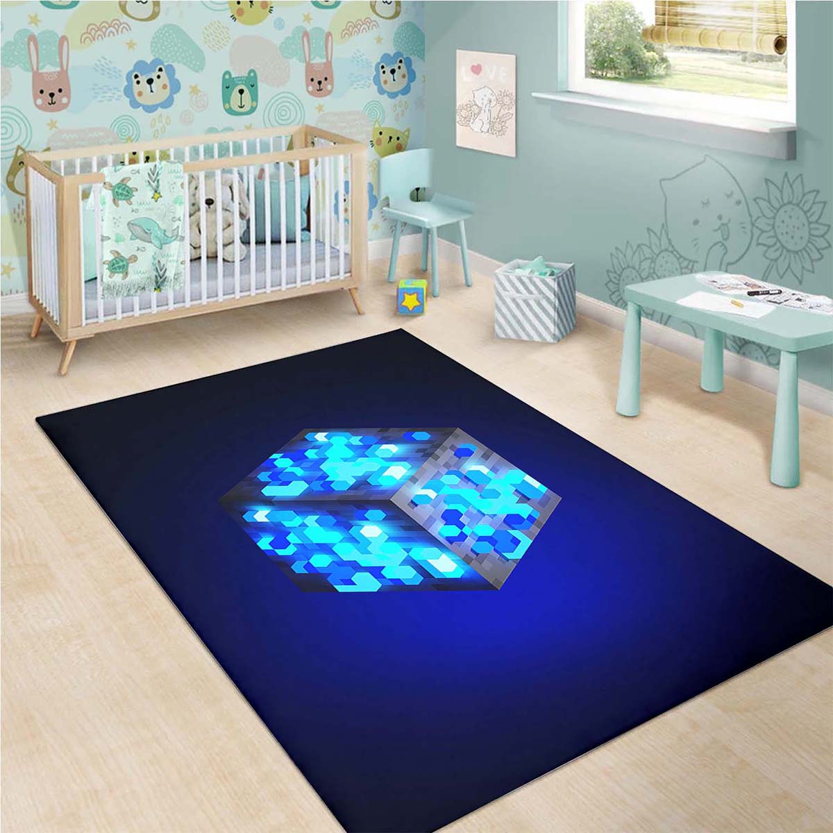 Tapis Minecraft Lapislazuli – Image 3