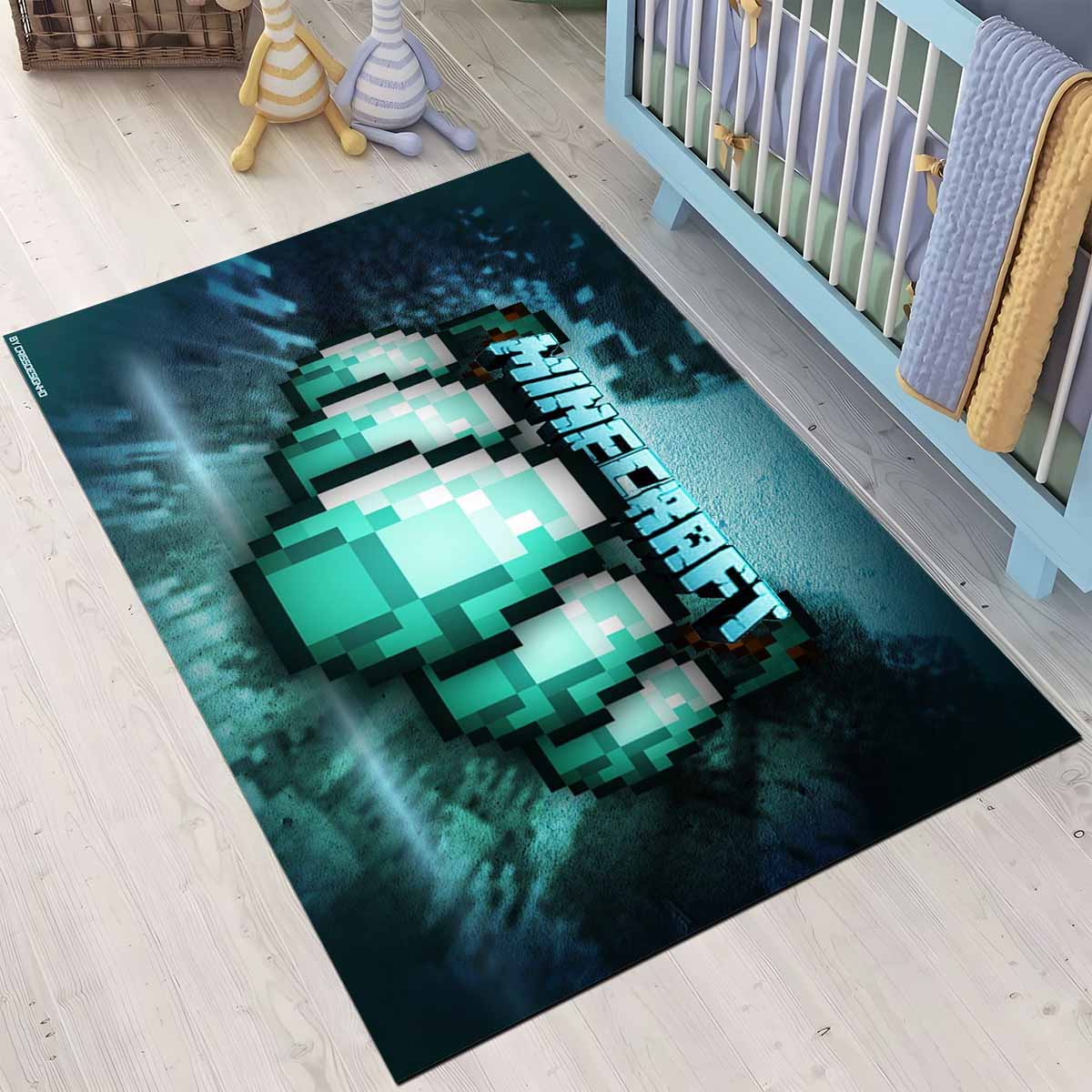 Tapis Minecraft œuf d'apparition – Image 3