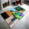 Tapis Minecraft Steve Creeper tapis de jeu