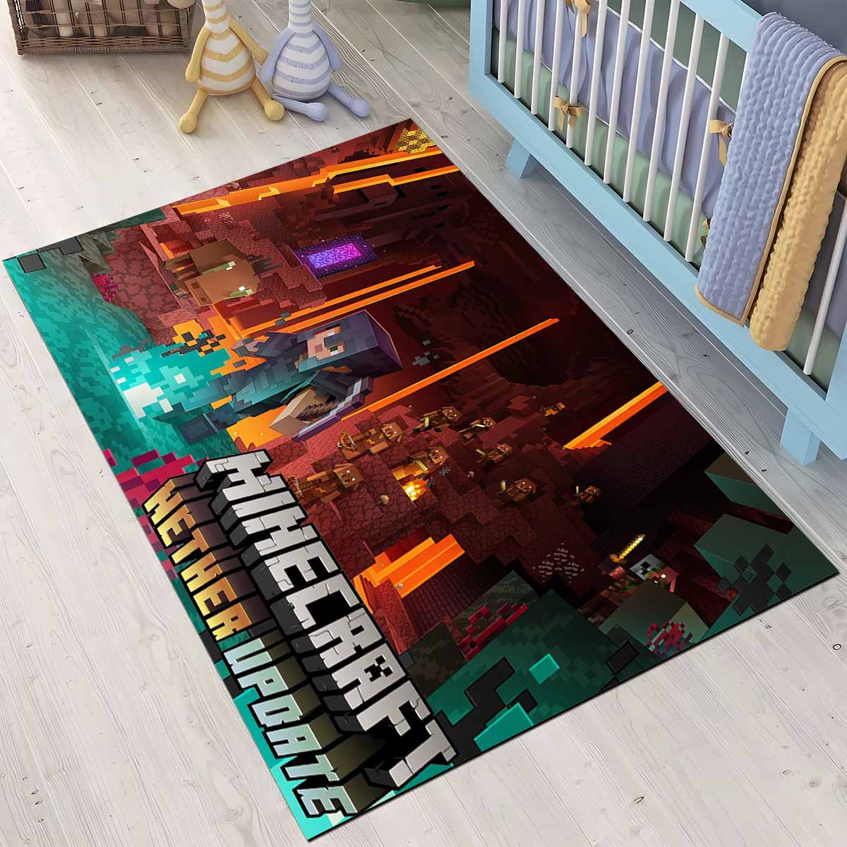 Tapis Minecraft Steve dans le Nether-update-biom – Image 3