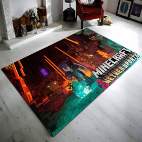 Tapis Minecraft Steve dans le Nether-update-biom