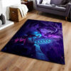 Tapis Minecraft Steve combat Enderman Ender Dragon