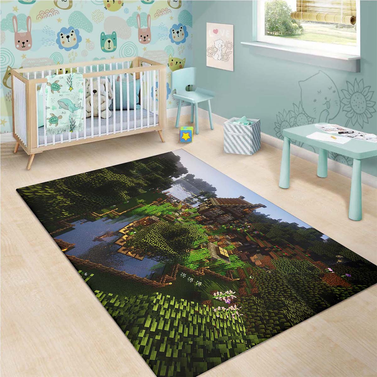 Tapis Minecraft Steve jeu Favorit 8 – Image 3