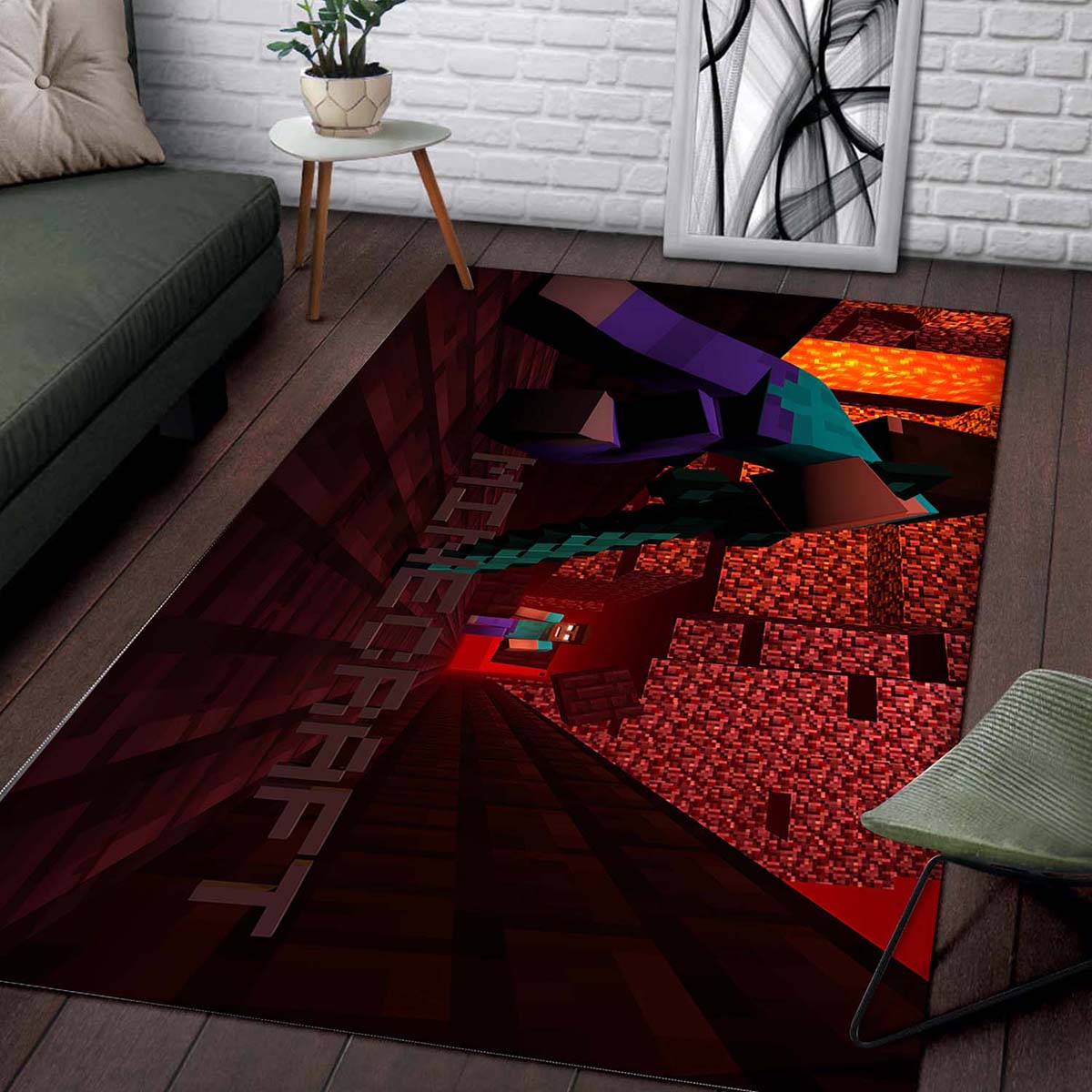 Tapis Minecraft Video Game De073 – Image 2