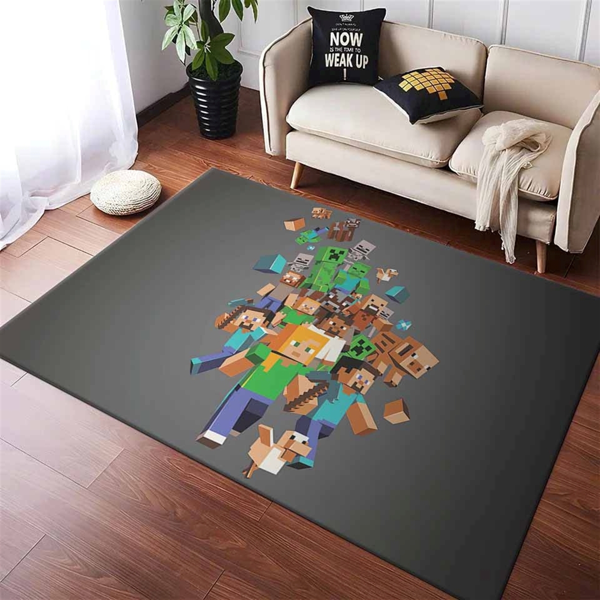 Tapis Minecraft Video Game De255610