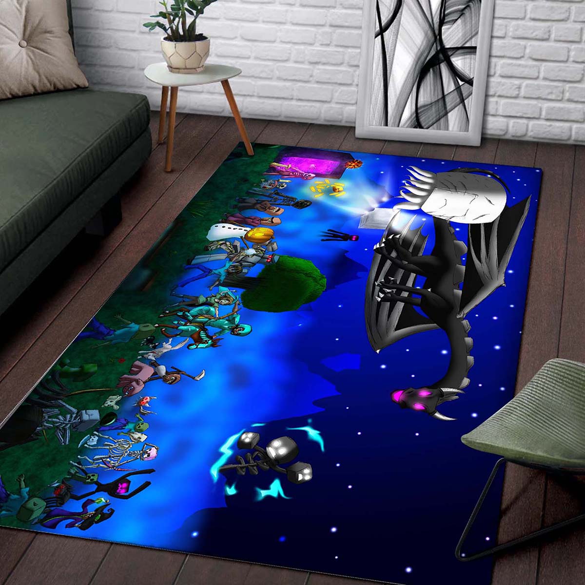 Tapis Minecraft Video Game M3010 – Image 2