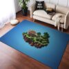 Tapis Minecraft Video Game déco salon 19120614