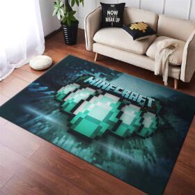 Tapis Minecraft Video Game déco salon M30104