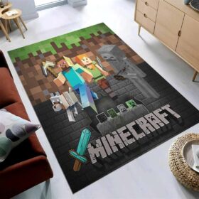 Tapis Minecraft Wohnzimmer 036