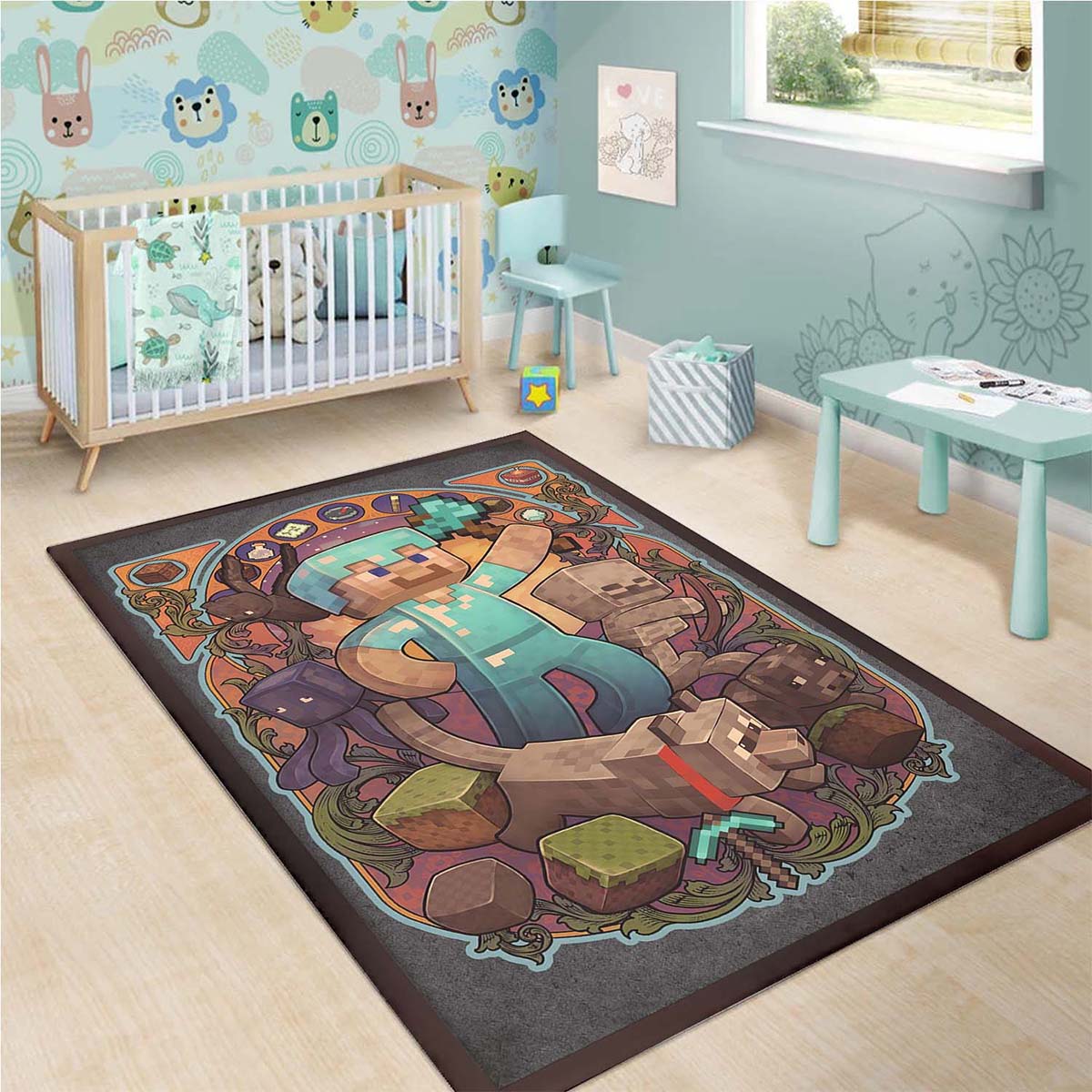 Tapis Minecraft Wohnzimmer – Image 3