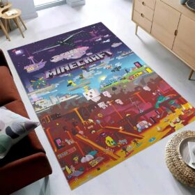 Tapis Minecraft Wohnzimmer 2585