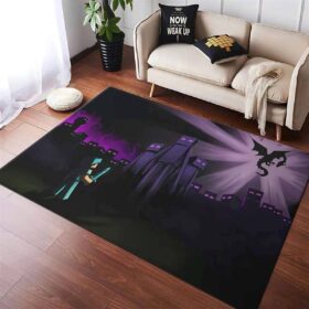 Tapis Minecraft déco salon 19120710