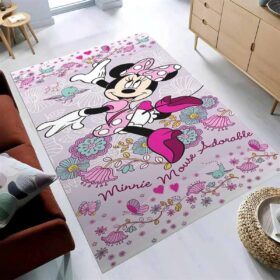 Tapis Minnie Mouse Disney décoration 2556