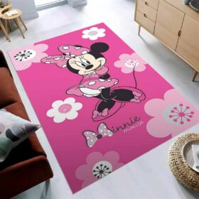 Tapis Minnie Mouse Pink Kleid