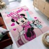 Tapis Minnie Mouse déco salon Fn121210