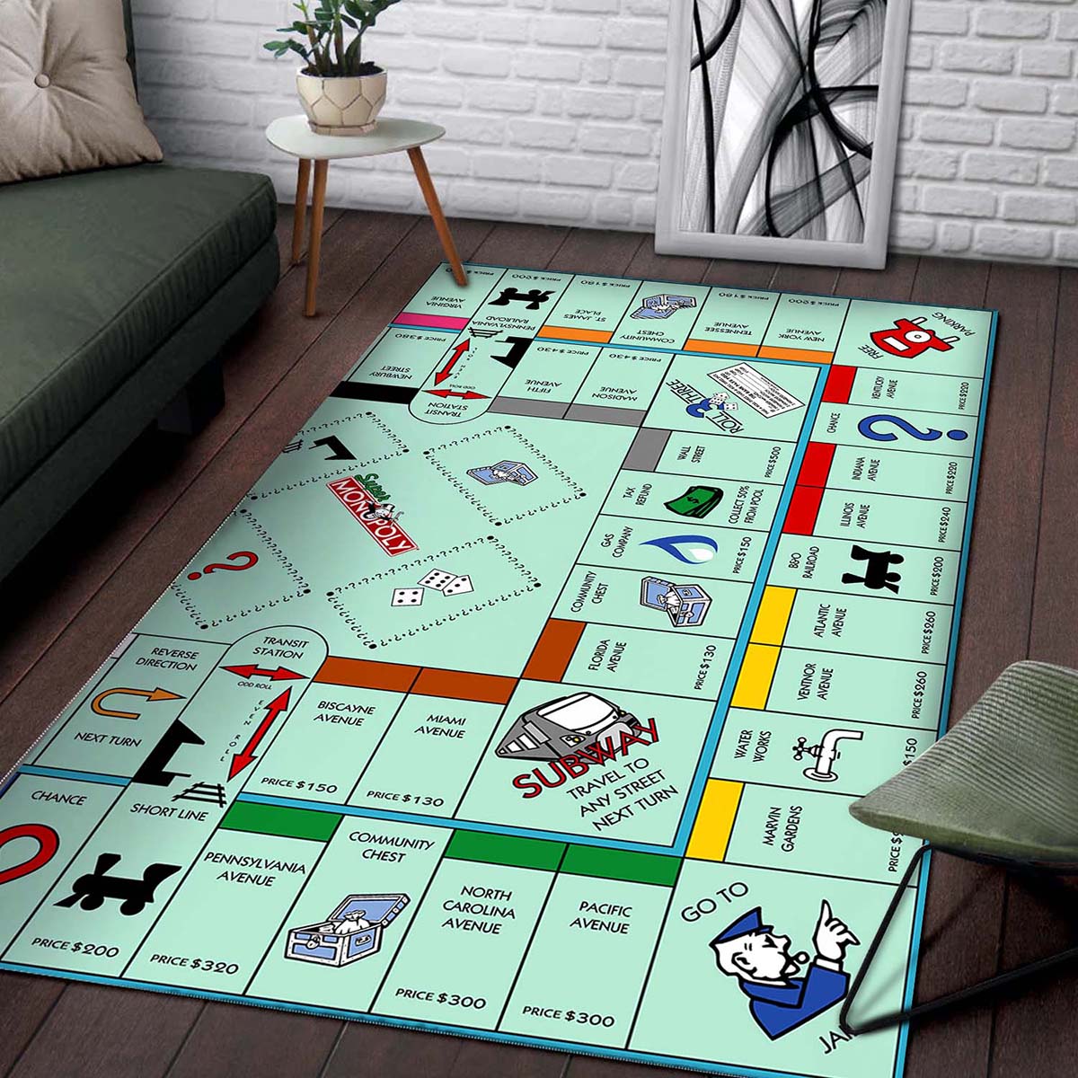 Tapis Monopoly – Image 2