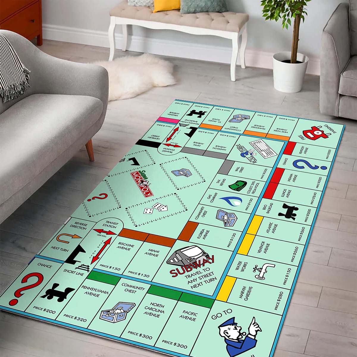 Tapis Monopoly – Image 3