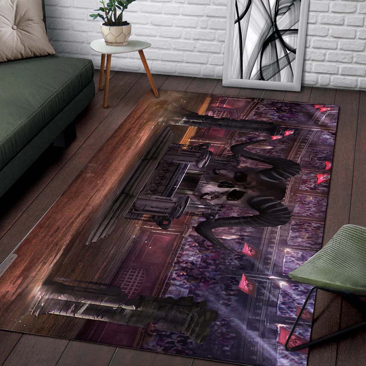 Tapis Mortal Kombat 9 Kahn's Coliseum 4K – Image 2