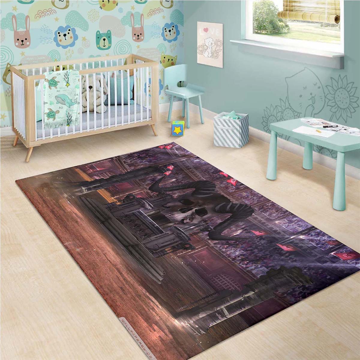 Tapis Mortal Kombat 9 Kahn's Coliseum 4K – Image 3