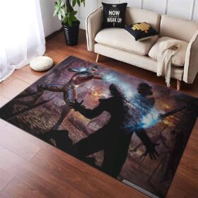 Tapis Mortal Kombat Kenshi contre Skarlet 4K