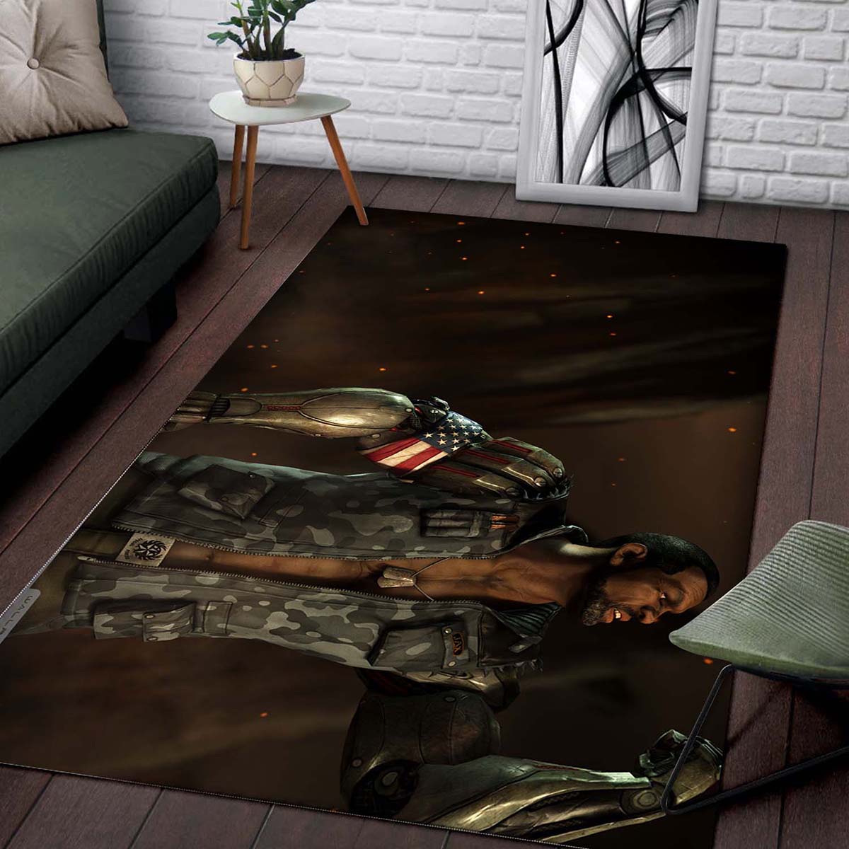 Tapis Mortal Kombat X Jax 4K 1 – Image 2