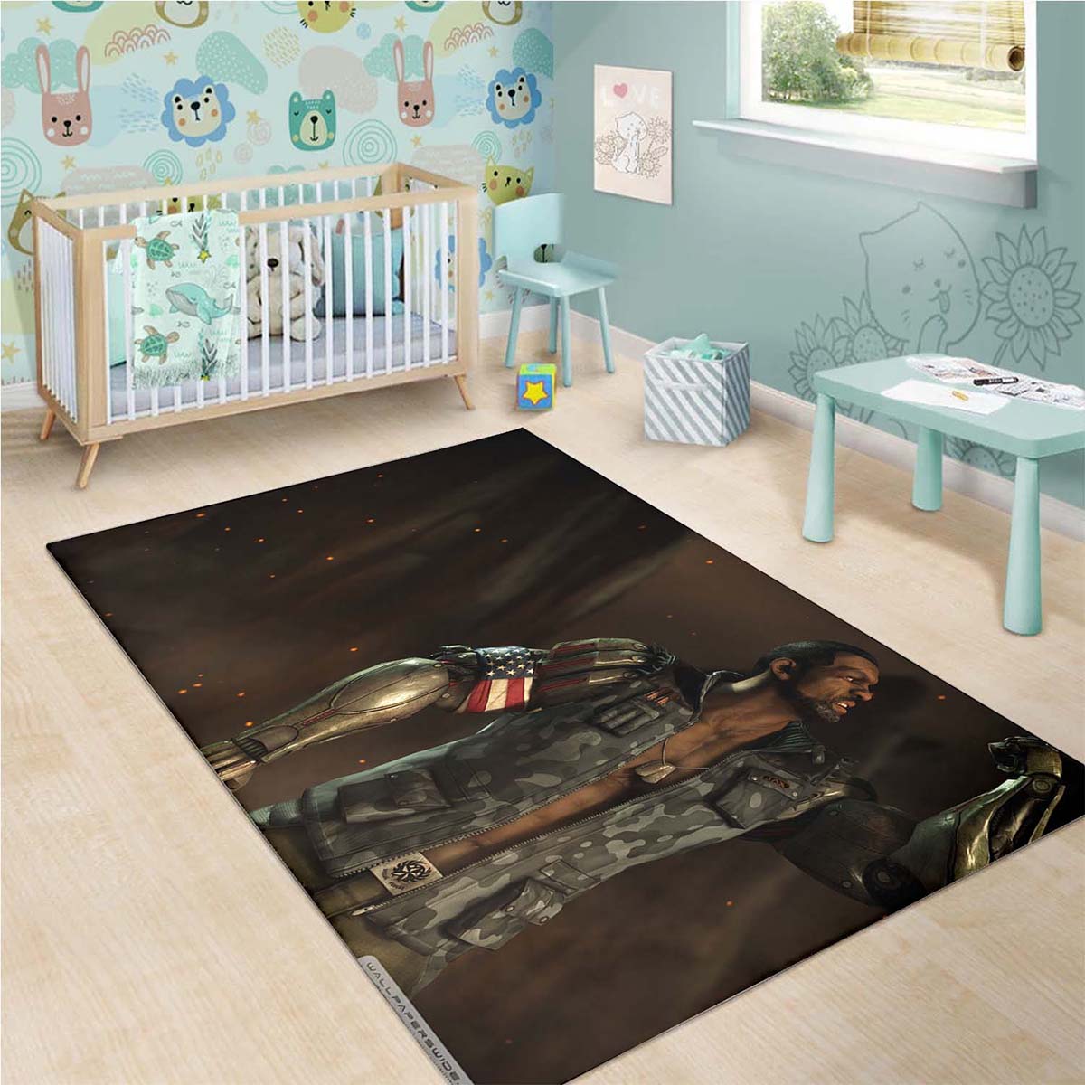 Tapis Mortal Kombat X Jax 4K 1 – Image 3