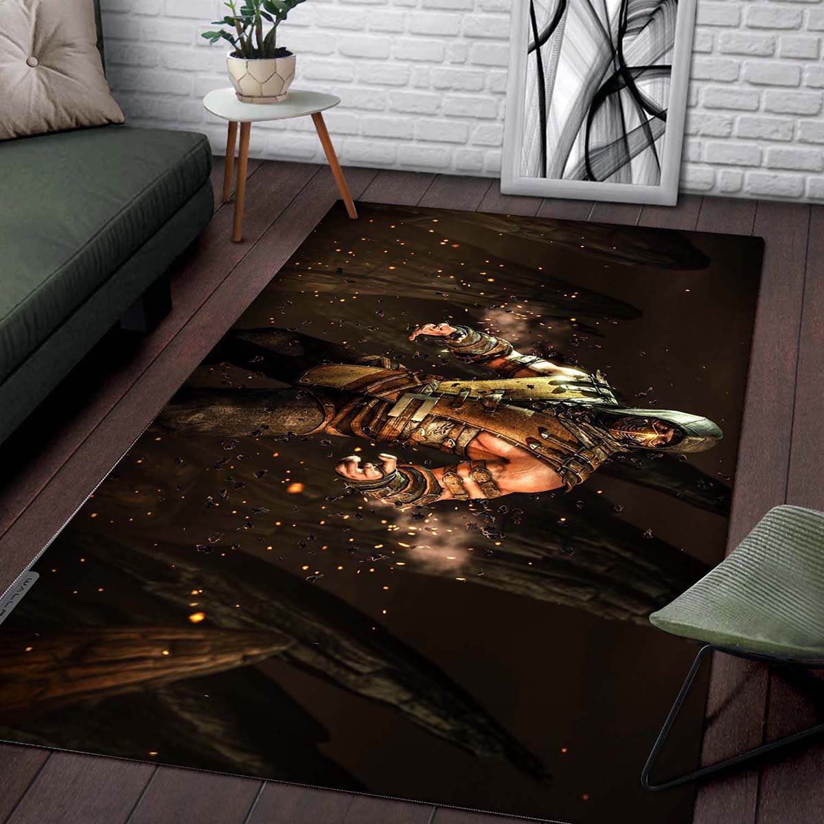Tapis Mortal Kombat X Scorpion – Image 2