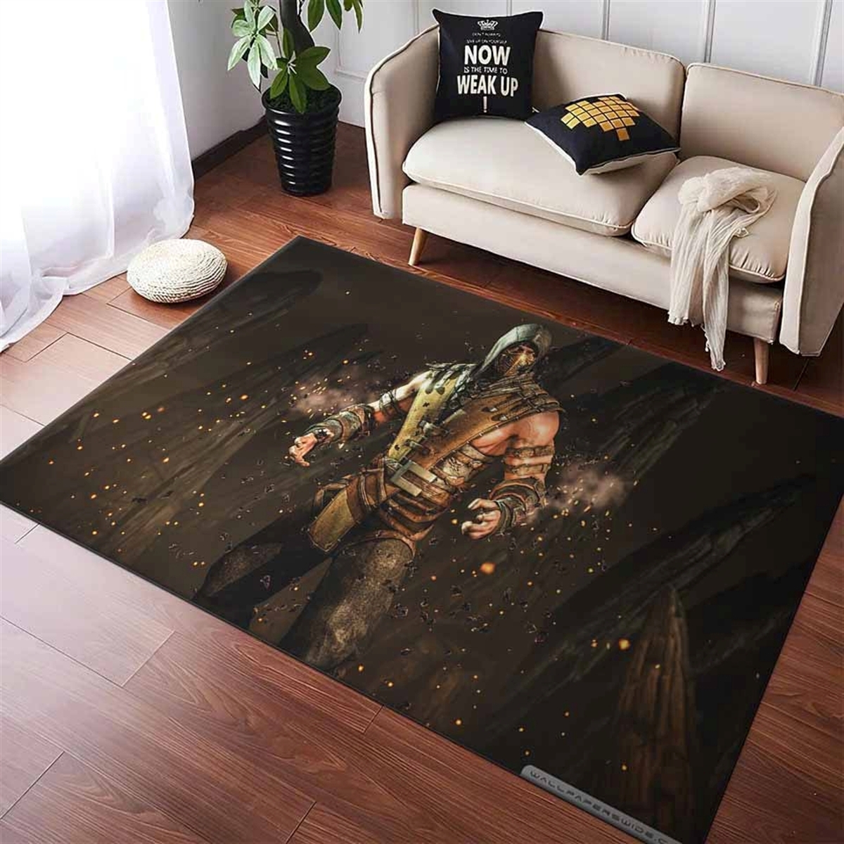 Tapis Mortal Kombat X Scorpion