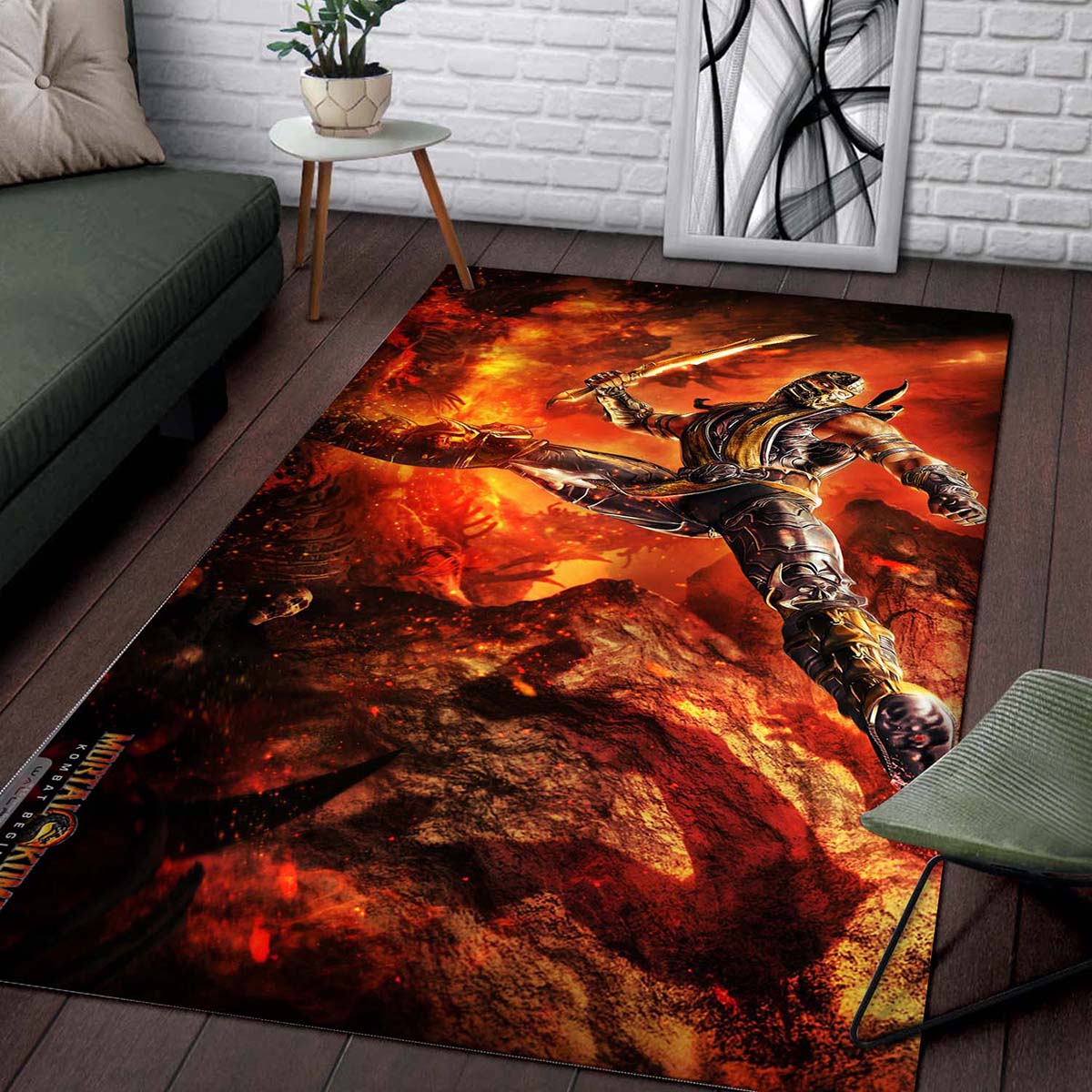 Tapis Mortal Kombat 9 Scorpion – Image 2
