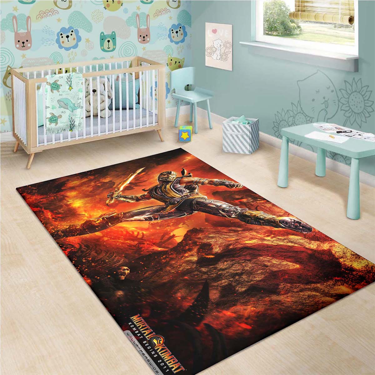 Tapis Mortal Kombat 9 Scorpion – Image 3