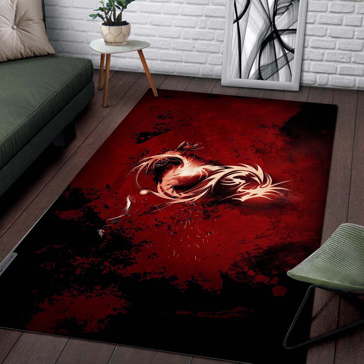 Tapis Mortal Kombat Logo 1 – Image 2