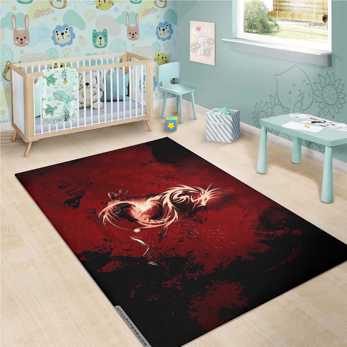 Tapis Mortal Kombat Logo 1 – Image 3