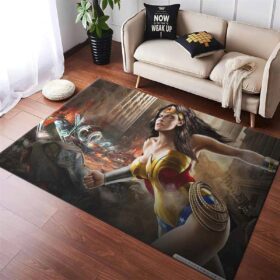 Tapis Mortal Kombat Vs DC Universe Comics Wonder Woman